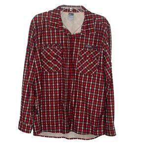 ❤️ 🆕 THE REDFACE Outdoor Classic Button Downn Shirt Size L